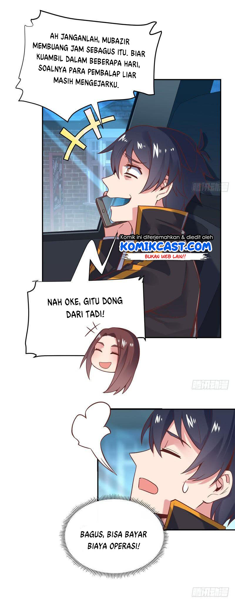 Carrying The Goddess Along Chapter 40 Gambar 15